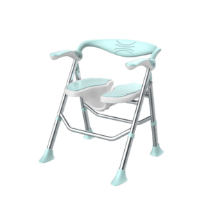 Chaise de bain pliante pour les personnes âgées, siège de douche portable et léger