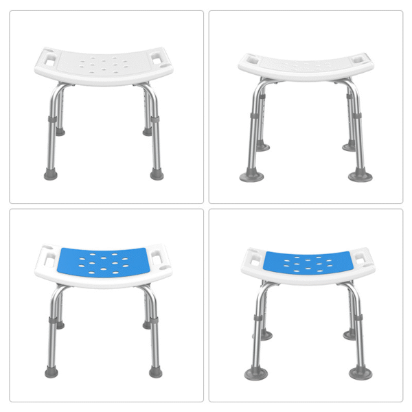 Compact Elderly Bath Stool, Durable Non-Slip Shower Seat - Image 4