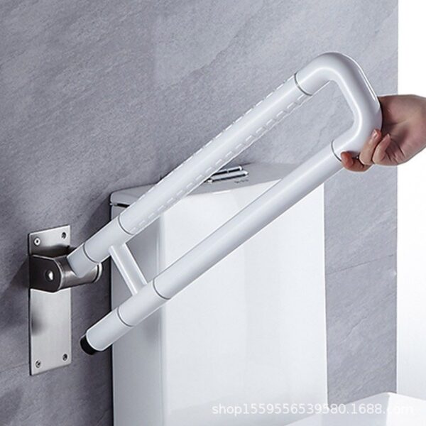 Non-Slip Toilet Handrail, No-Drill Support for Elderly & Disabled - Ảnh 4