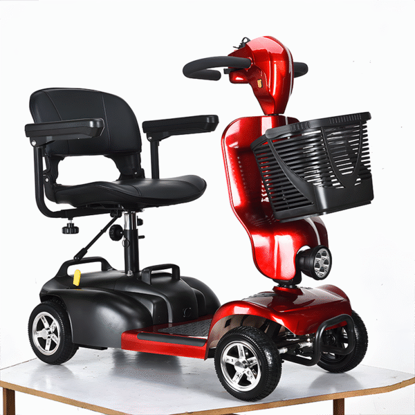Foldable Compact Four-Wheel Electric Mobility Scooter, Direct from Manufacturer - Ảnh 4