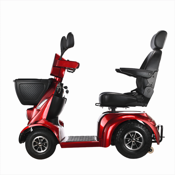 Electric Four-Wheel Mobility Scooter for Elderly, Leisure & Shopping Use