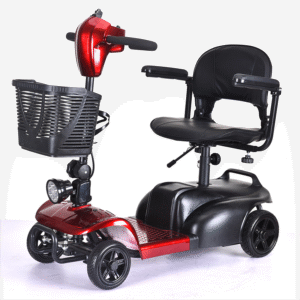 Smart Foldable Four-Wheel Electric Scooter for Elderly & Family Use