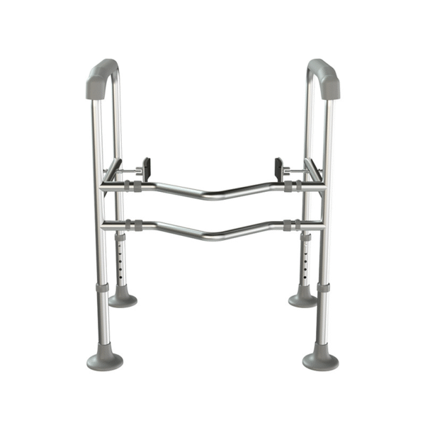 No-Drill Toilet Frame, Non-Slip Assistive Support for Elderly