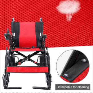 Fauteuil roulant électrique pliable et léger pour personnes âgées et handicapées, facile à transporter