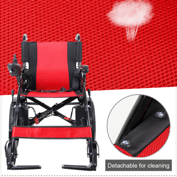 Fauteuil roulant électrique pliable et léger pour personnes âgées et handicapées, facile à transporter