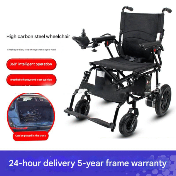 Smart Foldable Electric Wheelchair for Elderly & Disabled, Direct Supply - Image 3