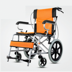 Fauteuil roulant d'allaitement pliable et léger pour personnes âgées, handicapés et enfants
