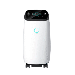 Machine à oxygène domestique 5L avec nébuliseur et ventilateur, portable pour les personnes âgées