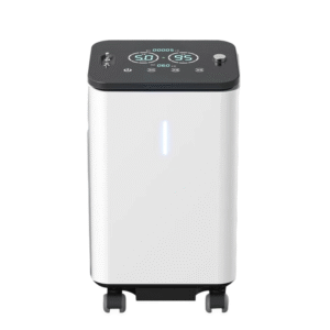 Générateur d'oxygène portable 5L avec nébulisation, usage domestique pour les personnes âgées