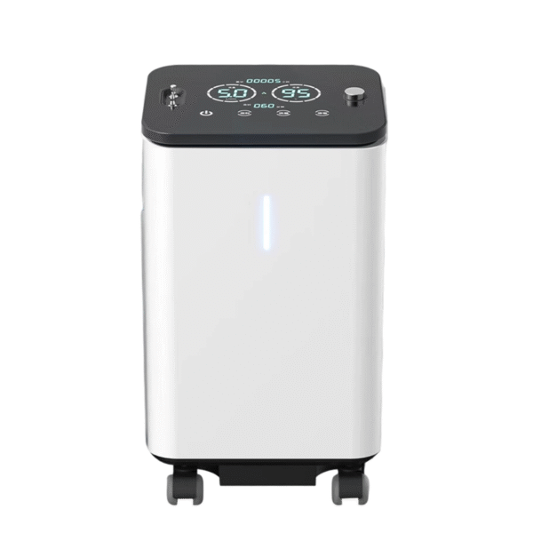 Générateur d'oxygène portable 5L avec nébulisation, usage domestique pour les personnes âgées