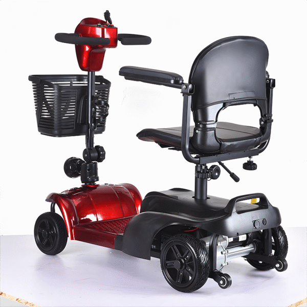 Smart Foldable Electric Scooter, Four-Wheel Mobility for Elderly & Family - Ảnh 2