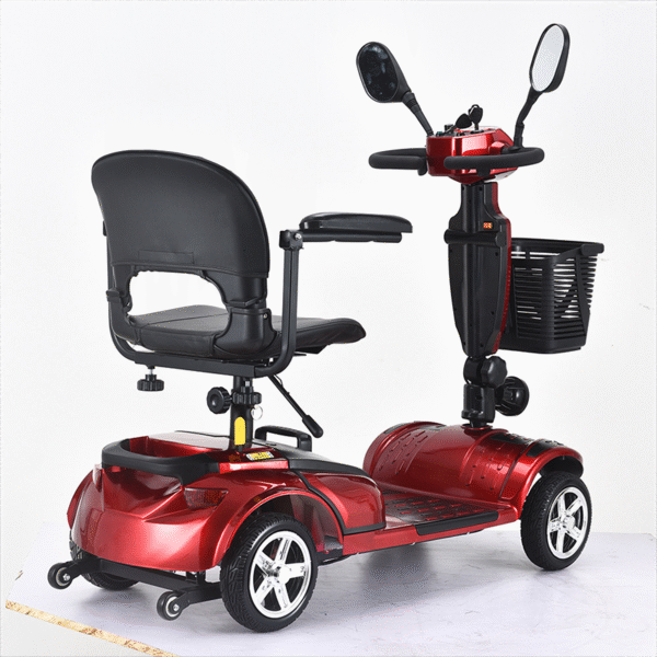 Four-Wheel Electric Mobility Scooter for Seniors, Lithium Battery Powered - Ảnh 2