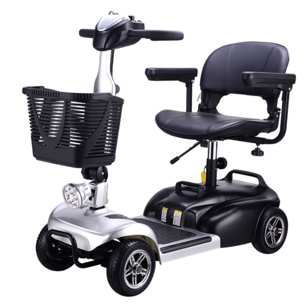 Foldable Four-Wheel Electric Mobility Scooter for Seniors & Disabled - Ảnh 2