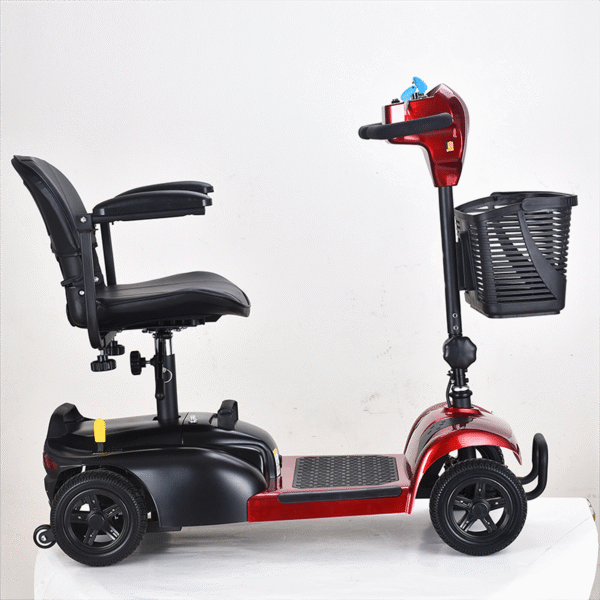 Foldable Four-Wheel Lithium Battery Mobility Scooter for Seniors & Disabled - Ảnh 2
