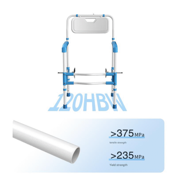 Safety Toilet Handrail for Elderly, Assistive Bathroom Support Frame - Image 2