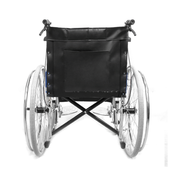Foldable Lightweight Wheelchair with Toilet & Soft Seat for Elderly - Image 2
