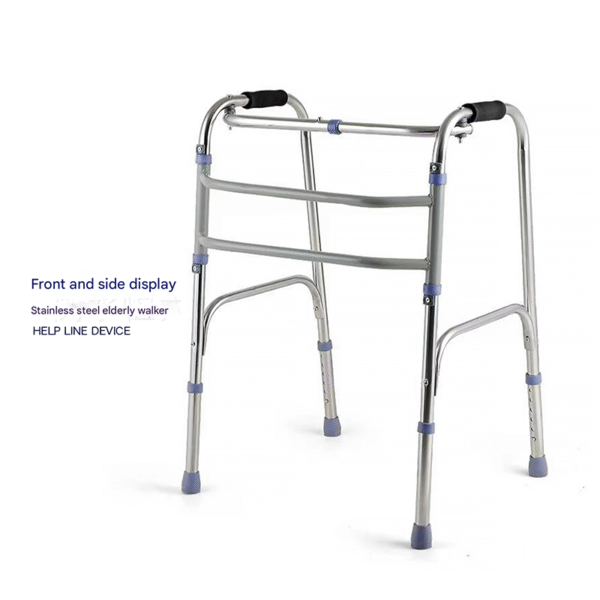 Foldable Stainless Steel Walker for Elderly, Direct from Manufacturer - Bild 2