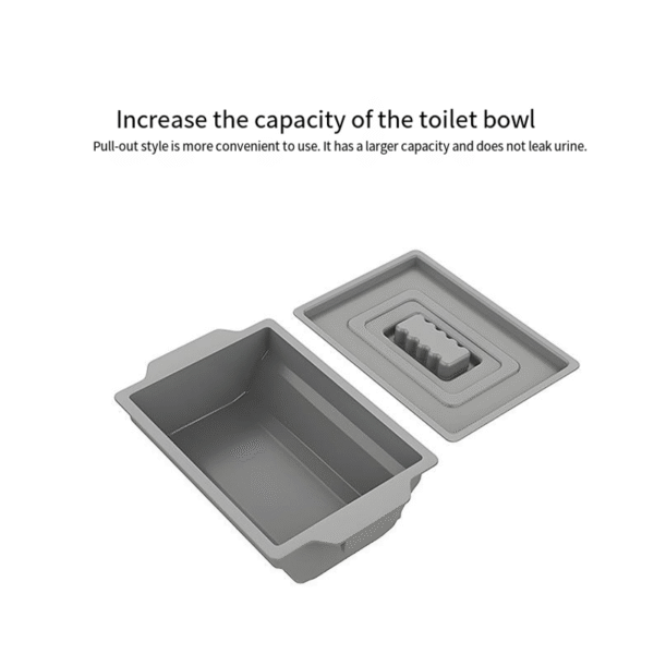 Dual-Use Shower & Toilet Chair for Elderly, Safe and Comfortable Design - Image 2