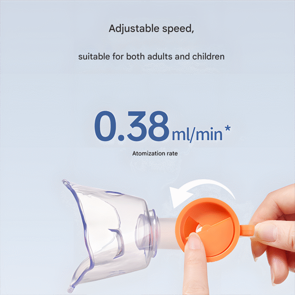 Medical Nebulizer Device for Family, Air Compression with Mask and Pump - Image 3