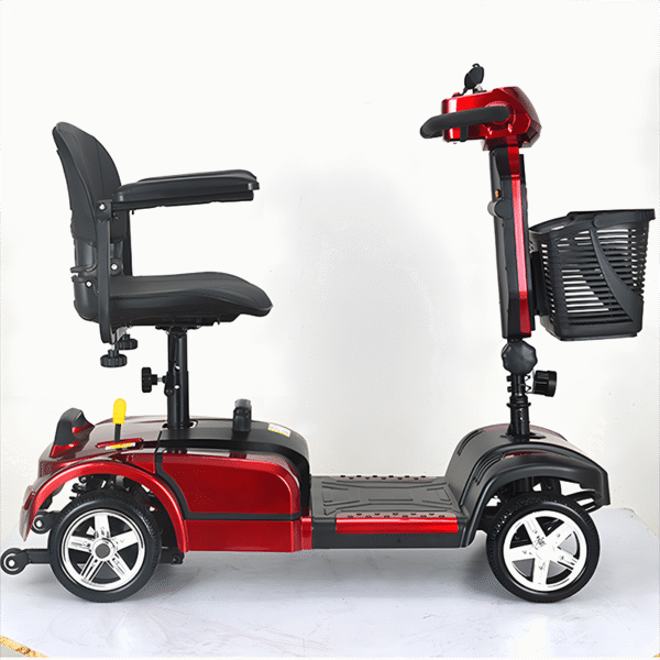 Safe Foldable Four-Wheel Electric Mobility Scooter for Elderly - Ảnh 3