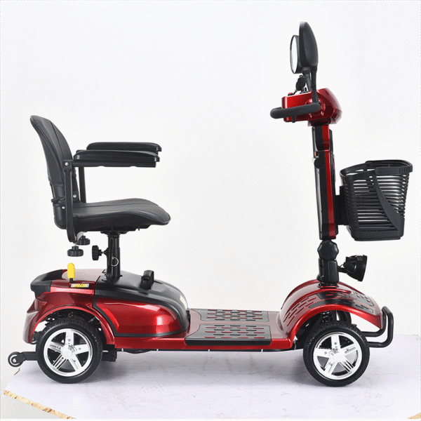 Four-Wheel Electric Mobility Scooter for Seniors, Lithium Battery Powered - Ảnh 3
