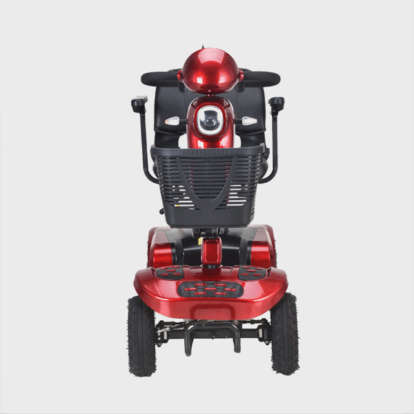 Lightweight Foldable Four-Wheel Mobility Scooter for Seniors & Disabled - Ảnh 3