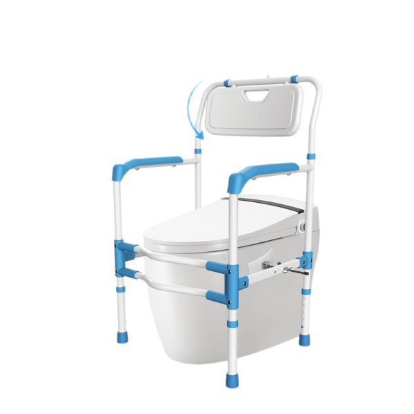 Safety Toilet Handrail for Elderly, Assistive Bathroom Support Frame - Image 3