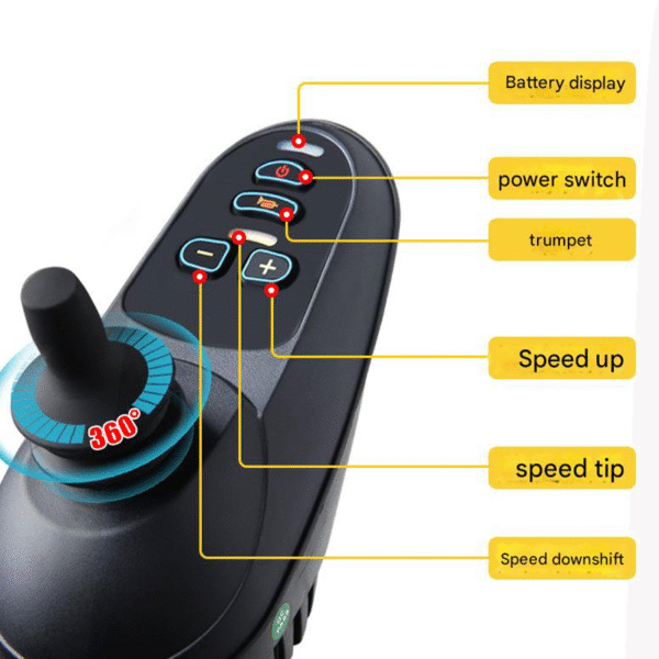 Smart Foldable Electric Wheelchair for Elderly & Disabled, Direct Supply - Image 4