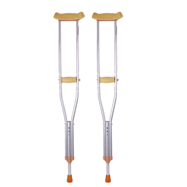 Adjustable Non-Slip Aluminum Alloy Underarm Crutches, Direct Wholesale — изображение 3