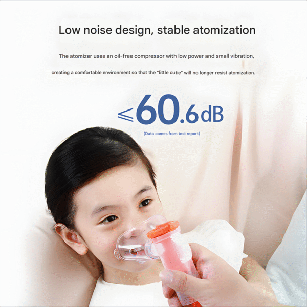 Medical Nebulizer Device for Family, Air Compression with Mask and Pump - Image 4