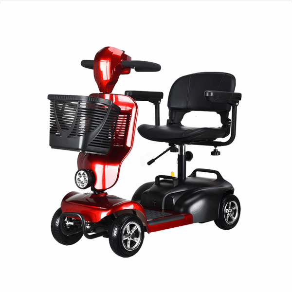 Foldable Compact Four-Wheel Electric Mobility Scooter, Direct from Manufacturer