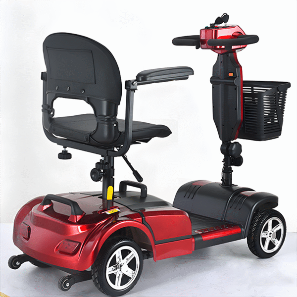 Safe Foldable Four-Wheel Electric Mobility Scooter for Elderly - Ảnh 4