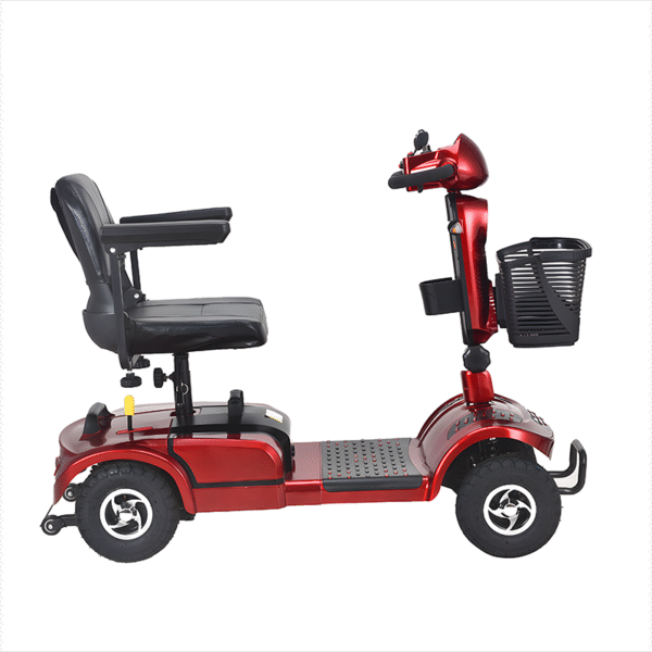 Foldable Electric Mobility Scooter for Seniors, Lightweight 4-Wheel Design - Ảnh 4