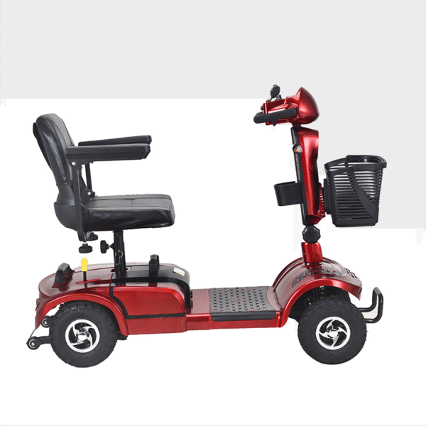 Lightweight Foldable Four-Wheel Mobility Scooter for Seniors & Disabled - Ảnh 4