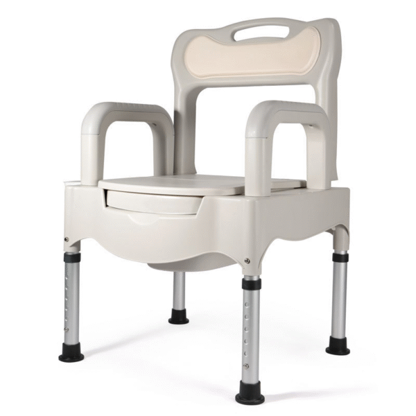 Portable Commode Chair for Elderly, Disabled & Hemiplegic Individuals - Image 4