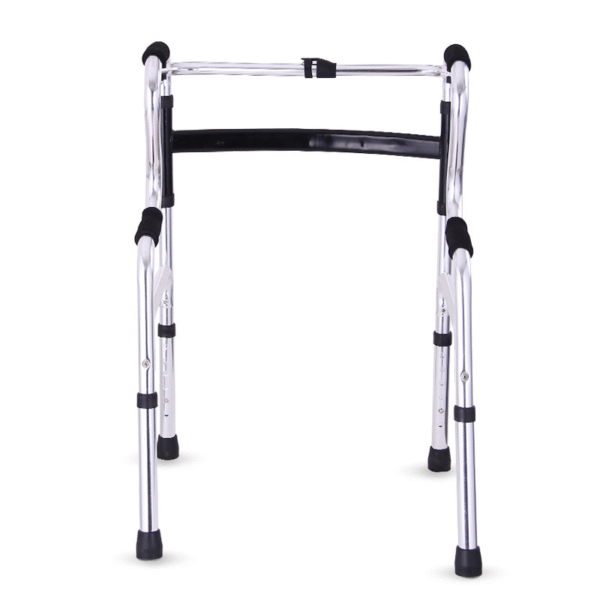 Adjustable Foldable Aluminum Alloy Walker for Seniors, Four-Leg Support - Ảnh 4