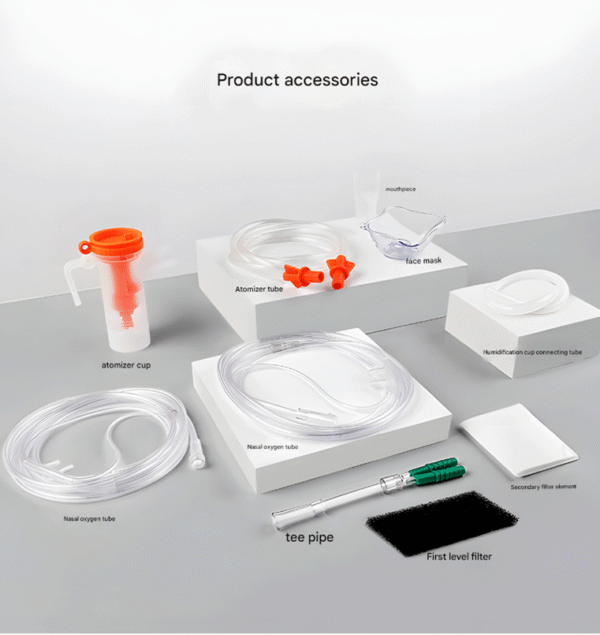 Portable 5L Oxygen Generator with Nebulization, Household Use for Seniors - Image 4